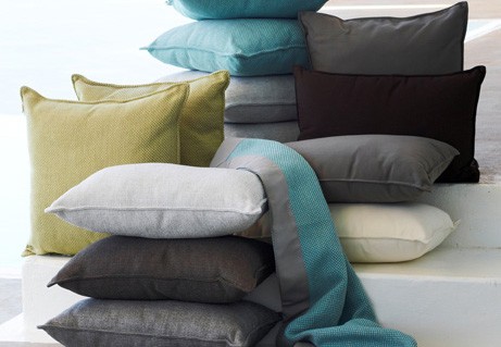 Barbed Loves: Outdoor Scatter cushions and throws