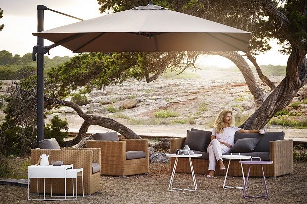 Stay cool this summer with garden parasols