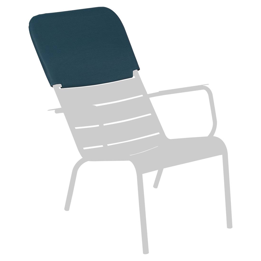 Fermob Luxembourg Lounge Low Armchair Headrest Headrest Fermob London