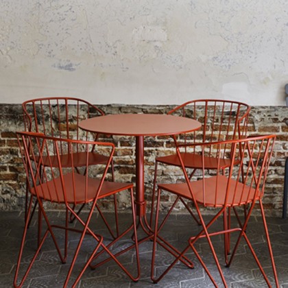 Flower Pedestal Table