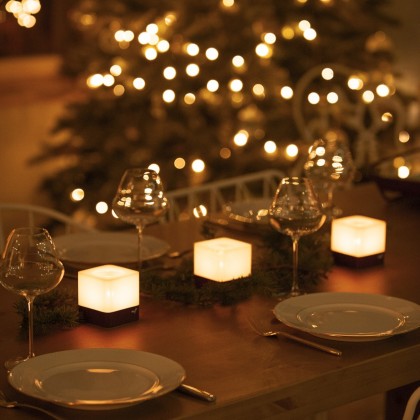 Cuub Tealight Holder H8 (Set of 3) Cuub Tealight Holder H8 (Set of 3)